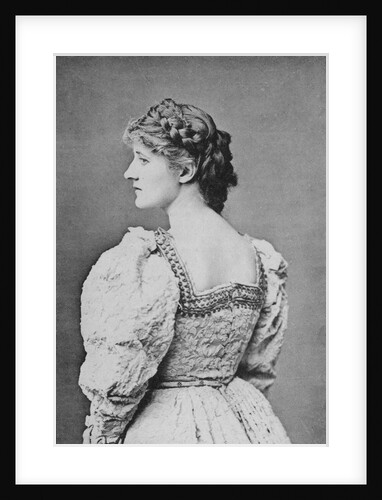 Mary Anderson, American actress by Ernest Barraud