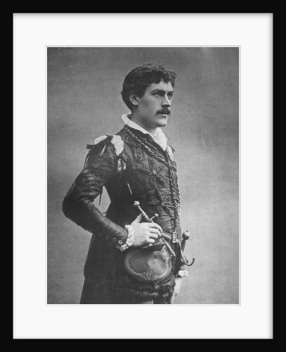 George Alexander, British actor and theatre manager, as 'Faust' by Ernest Barraud