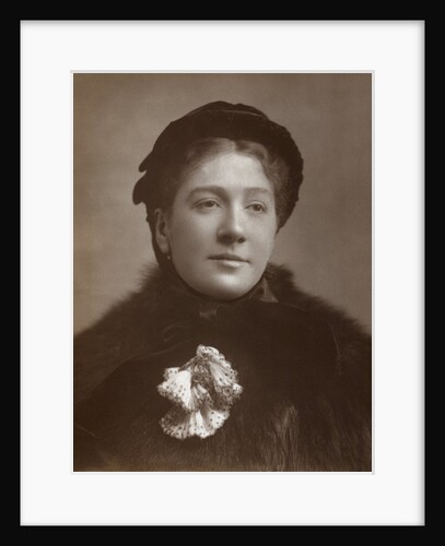 Madge Kendal, British actress and theatre manager by St James's Photographic Co