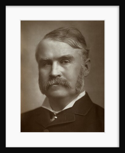 William Schwenck Gilbert, British artist, librettist, playwright and writer by St James's Photographic Co