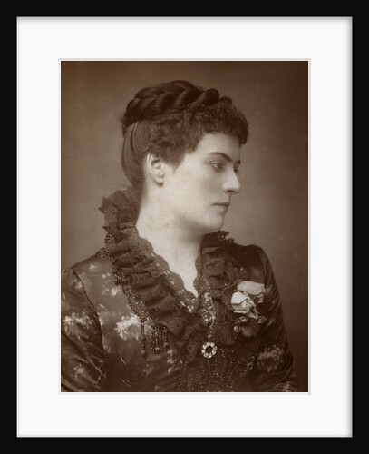 Sophie Eyre, British actress by St James's Photographic Co