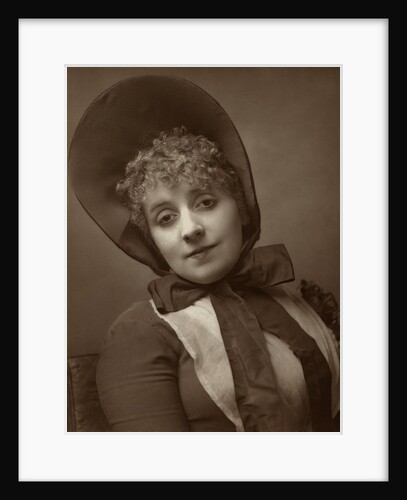 Kate Santley, American-born British actress, singer, comedienne, and theatre manager by St James's Photographic Co