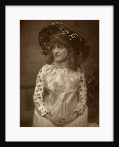 Minnie Palmer, American actress by Samuel A Walker