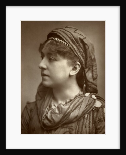 Amy Roselle, British actress by St James's Photographic Co