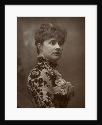 Alice Lingard, British actress and singer by Herbert Rose Barraud