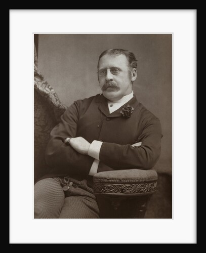 Clement Scott, British theatre critic, playwright and travel writer by Martin & Sallnow
