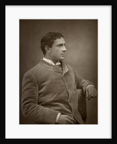 Maurice Barrymore, British actor by Barraud