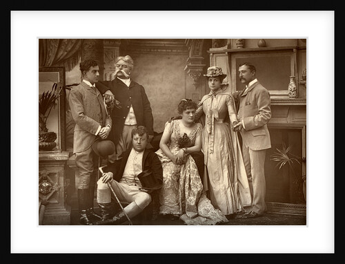 The Drury Lane Company in 'A Run of Luck', at the Drury Lane Theatre, London by Barraud