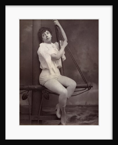 Fannie Leslie, British singer and actress by Anonymous