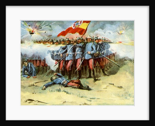 'The Last Stand', square of Spanish infantry, Spanish-American War by Anonymous