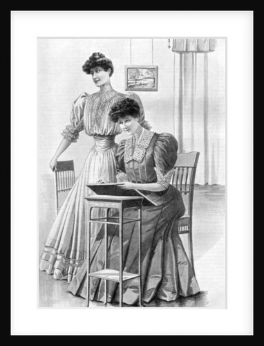 Girls' attire for November 1905 by Anonymous