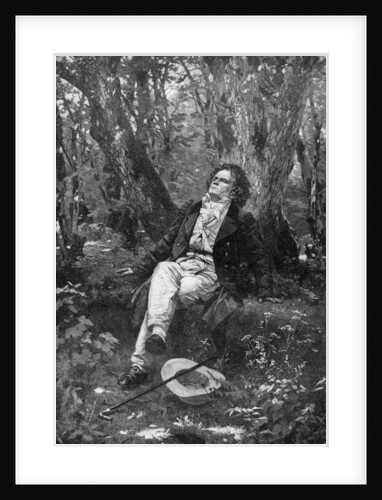 Beethoven by Franz Hanfstaengl