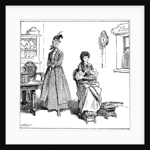 She learnt to peel onions without crying by Gordon Frederick Browne