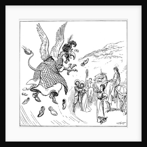 She became a carrier-griffin by Gordon Frederick Browne