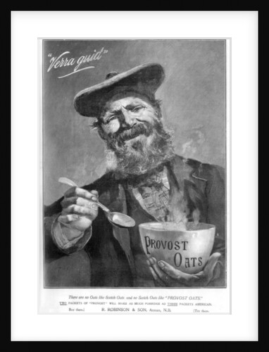 Advertisement for Provost Oats by Anonymous