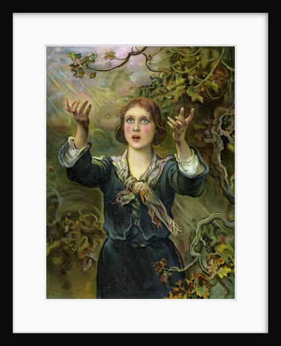 Joan of Arc, 15th century French patriot and martyr by Anonymous