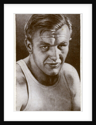 Walter Neusel, German boxer by Anonymous