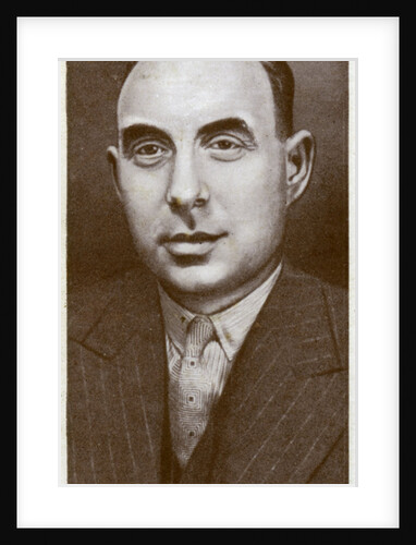 Arthur J Elvin, British boxing promoter by Anonymous