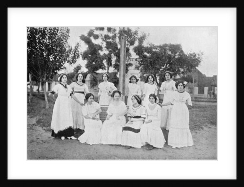 Group of Paraguayan women, Carapegua, Paraguay by Anonymous