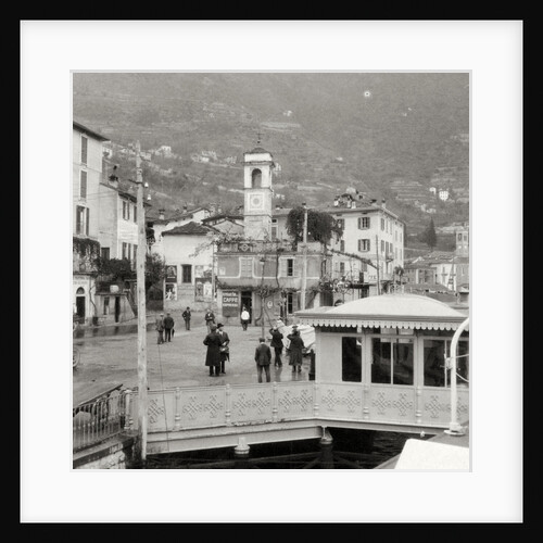 View of Moltrasio on the shore of Lake Como, Italy by Anonymous