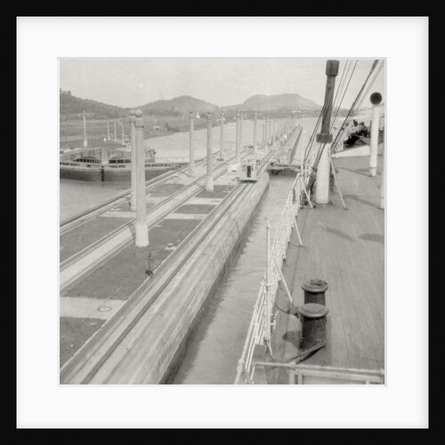 SS 'Orbita', Panama Canal, Panama by J Dearden Holmes