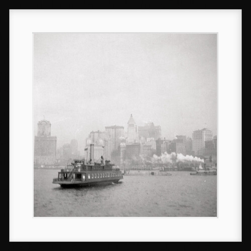 New York City from the river, USA by J Dearden Holmes