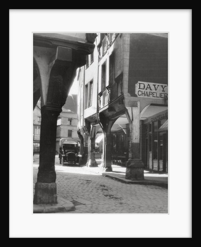 Entrance to the market place, Dinan, Brittany, France by Anonymous
