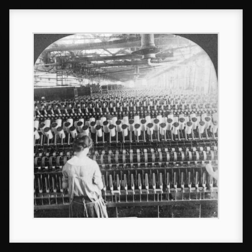 Spinning room, Philadelphia, Pennsylvania by Keystone View Company