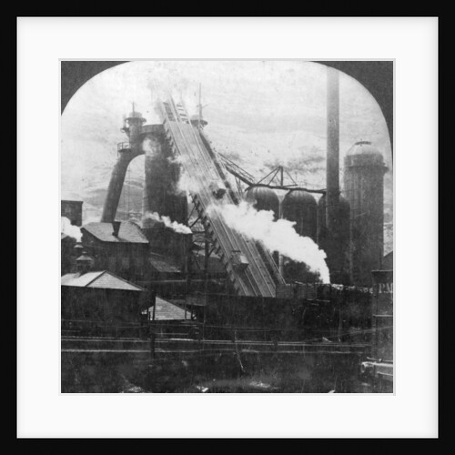Blast furnace, Pittsburgh, Pennsylvania, USA by Keystone View Company