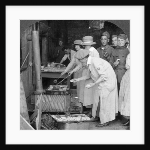 Doughnuts for doughboys, Montabaur on the Rhine, Germany by Keystone View Company