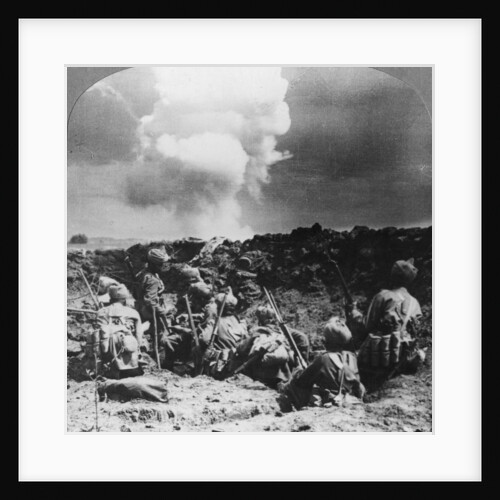 Indian bombers holding an important trench near Neuve Chapelle, France, World War I by Realistic Travels Publishers