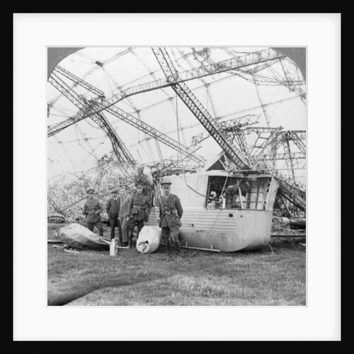 Gondola of the Zeppelin shot down off the Essex coast, World War I by Realistic Travels Publishers