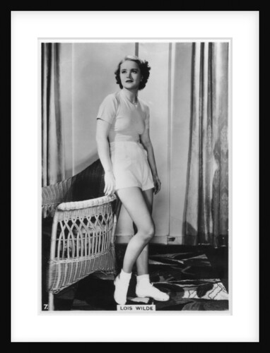 Lois Wilde, American actress by Anonymous