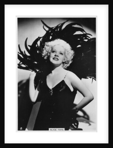 Alice Faye, American actress and singer by Anonymous