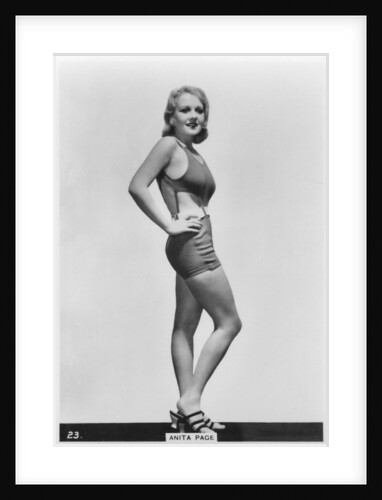 Anita Page, American film actress by Anonymous