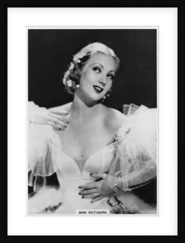 Ann Sothern, American film and television actress by Anonymous