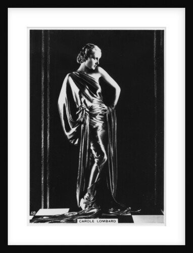 Carole Lombard, American film actress by Anonymous