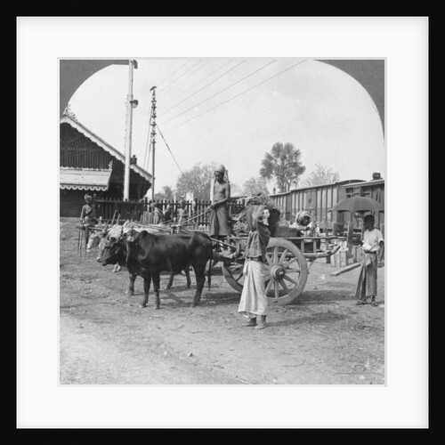 Typical railway station, Katha, Burma by Stereo Travel Co