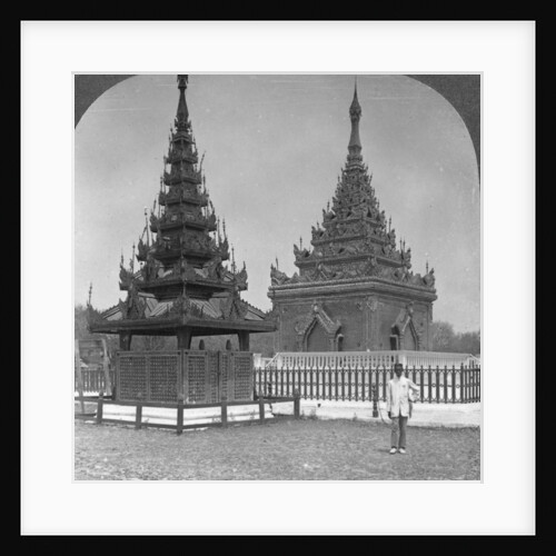 King Mindon's Tomb, Royal Palace, Mandalay, Burma by Stereo Travel Co