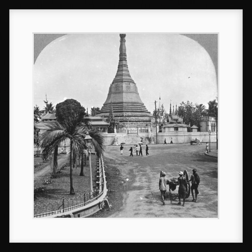 Sule Pagoda from Pagoda Street, Rangoon, Burma by Stereo Travel Co