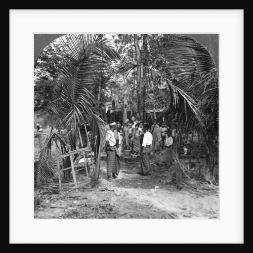 Schoolboys of the American Baptist Mission, Rangoon, Burma by Stereo Travel Co