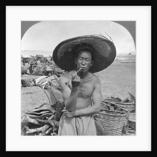 Typical Chinaman, Bhamo, Burma by Stereo Travel Co
