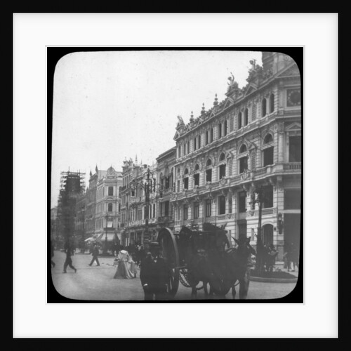 Street scene, Rio de Janeiro, Brazil by Anonymous