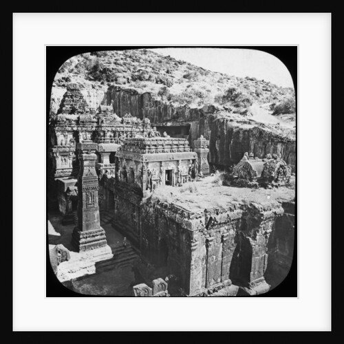 Caves of Ellora, Maharashtra, India by Anonymous