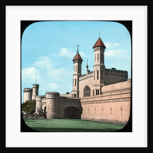 Railway station, Lahore, India by Anonymous