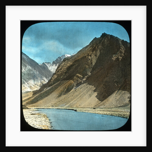 Upper course of the Indus River, Kashmir, India by Anonymous