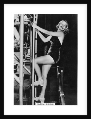 Gloria Dickson, American stage and screen actress by Anonymous