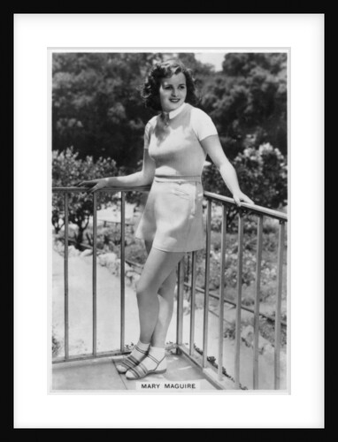 Mary Maguire, Australian actress by Anonymous