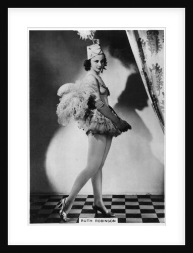 Ruth Robinson, British actress by Anonymous