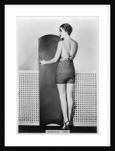 Genevieve Tobin, American film actress by Anonymous